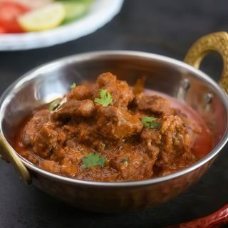 Lonchas de ternera con Curry Rojo Thai