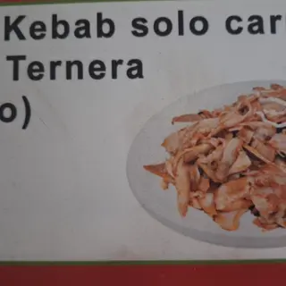 plato kebab solo carne 