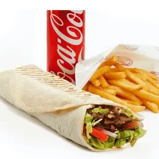 Menu Durum  XXL solo carne pollo