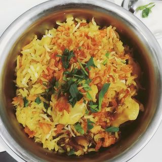 Vegetable biryani