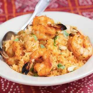 Gamba biryani