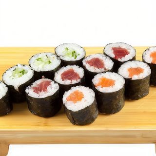  Maki roll variado (12 uds.) 