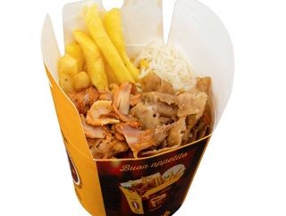 Box Kebab XL solo Verduras