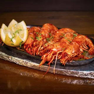 Tandoori king prawns