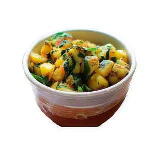 Saag Aloo
