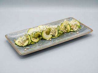 Carpaccio de calabacín