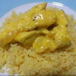 Cous Cous Con Pollo Al Curry