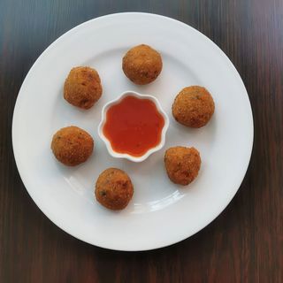 Bolitas De Verduras Fritas