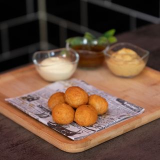 6 Bolitas de mozzarela caseras