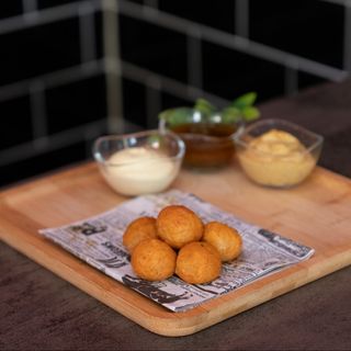 6 Bolitas de mozzarela caseras