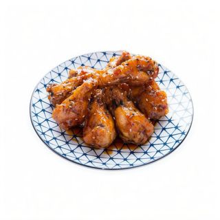 Alitas de Pollo Picantes con Salsa Barbacoa (9 Uds.)