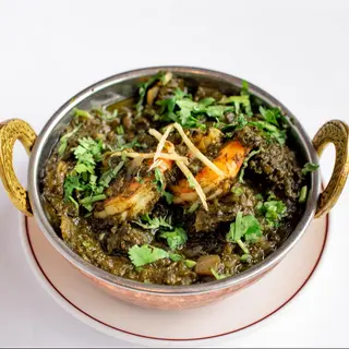 Prawn Spinach