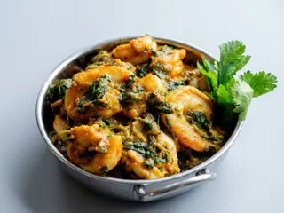 King Prawn Spinach