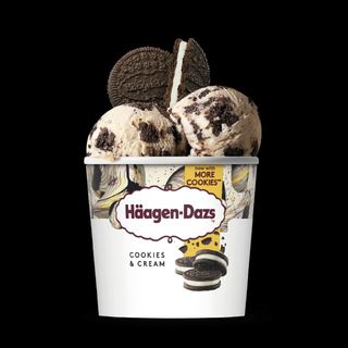 Helado Häagen-Dazs Cookies & Cream (95ml.)