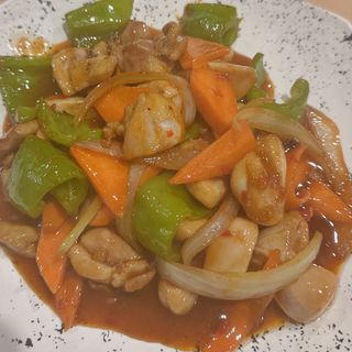 S15 pollo con salsa de miel