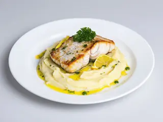 Lenguadina Con Base De Patata