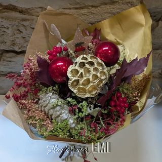 Ramo Navideño Flor Seca