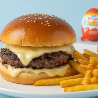 Burguer Infantil JOY (Carne Picada y Queso Edam)