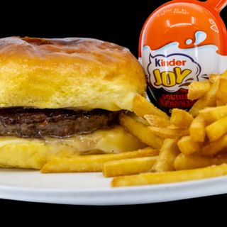 Burguer Infantil JOY (Carne Picada y Queso Edam)