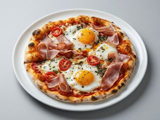 Pizza bismark