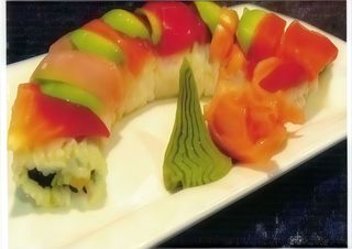 41-Maki rollo arco iris (8 uds.)