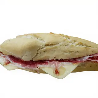 Jamón ibérico y queso puro oveja