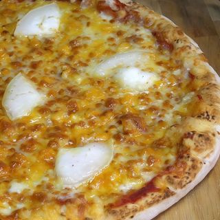 Pizza Seis quesos (30 cm.)