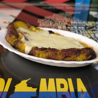 plátano maduro con queso