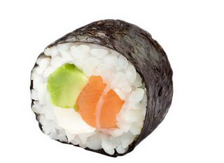 Maki de salmón y queso (8 pzas.)
