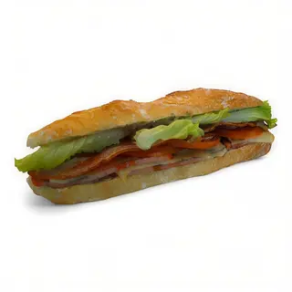 Bocadillo 8 B. Lomo Completo Con Bacon