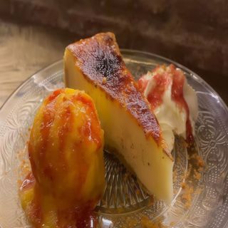 Tarta de queso a la viña