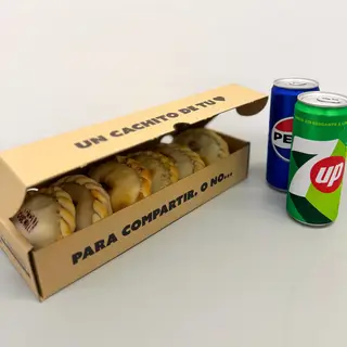 Combo 6 Empanadas + 2 Bebidas