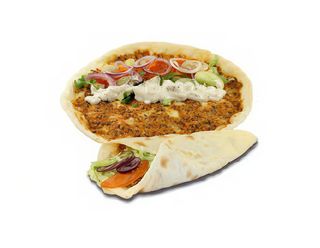 Pizza Lahmacun con Queso