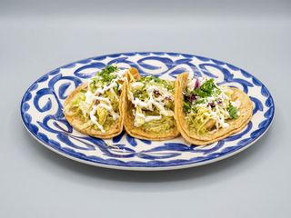 Tacos Tinga de Pollo Verde (4unds)