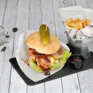 Texas Boy Con Patatas Fritas