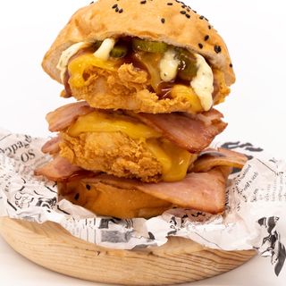 Burguer doble cheddar