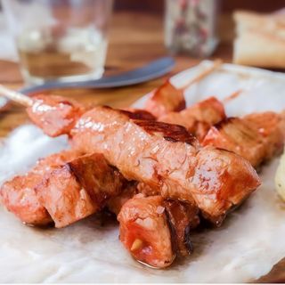 Pincho Moruno Con Patatas