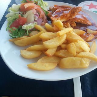 Pechuga de pollo cocido con jamón serranova bien