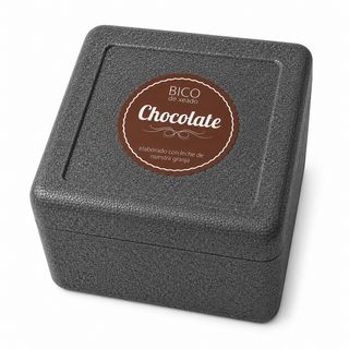 CUBO HELADO CHOCOLATE BICO DE XEADO