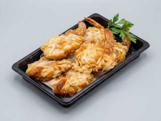 Langostinos fritos