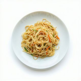 Fideos Transparentes Fritos De La Casa