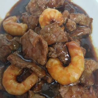 Ternera Con Gambas 
