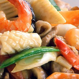 Mariscos Salteados Variados 