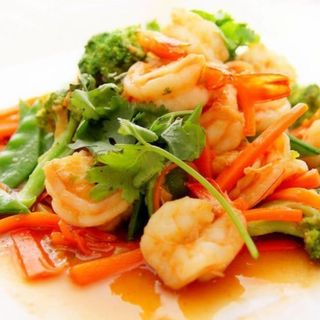 Gambas Al Estilo Tailandés