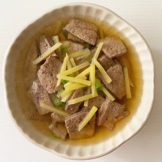 Sopa De Hígado De Cerdo