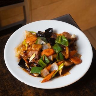 Panceta De Cerdo Salteado