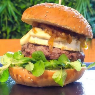 Hamburguesa de vacuno de cabra 