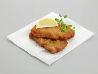 Plato escalope de pollo