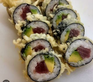 F3.Futo maki tempurizado de atún（8piezas）