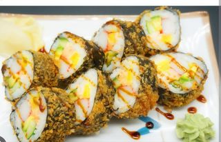 F4.Futo maki de surimi（8piezas）